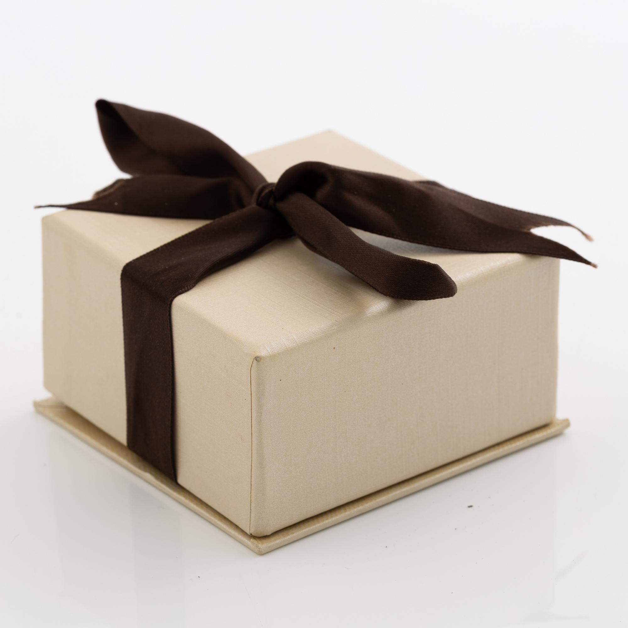 Earrings. a pair, 14K white gold with princess-cut diamonds.