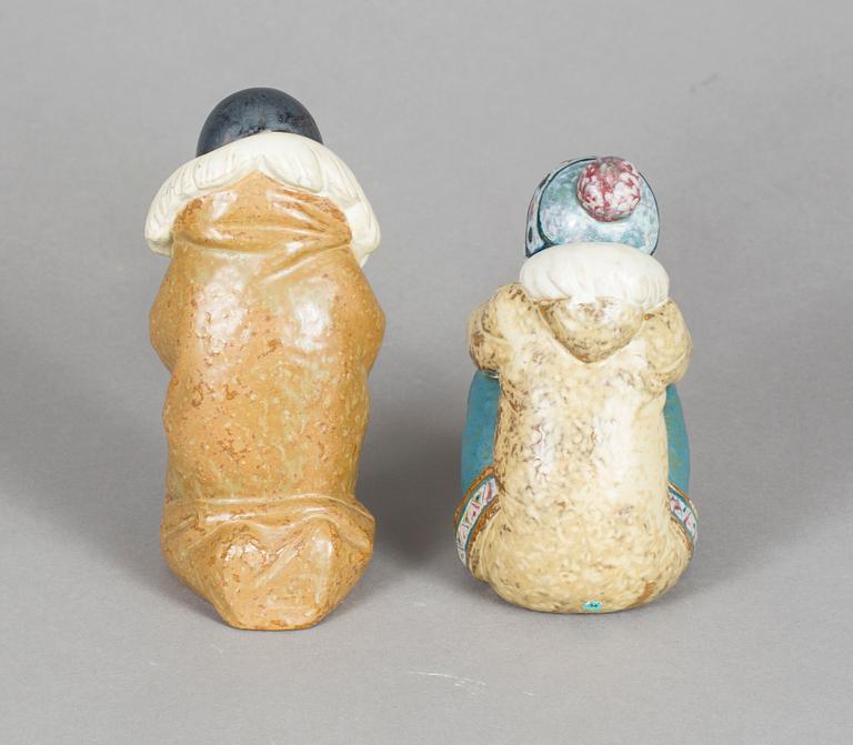 FIGURINER, 2 stycken, Lladro, Spanien, 1900-tal.
