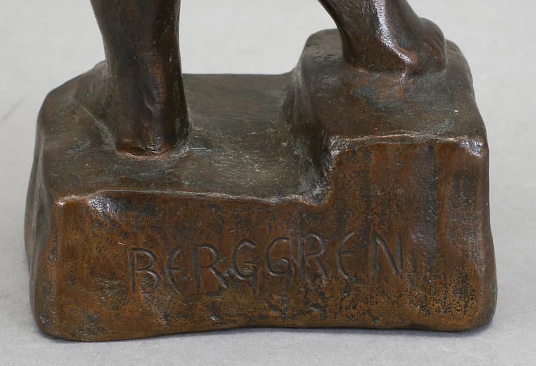 SIGGE BERGGREN, skulptur, signerad.