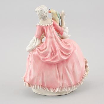 A porcelain figurine, Karl Ens, Germany, 20th century.