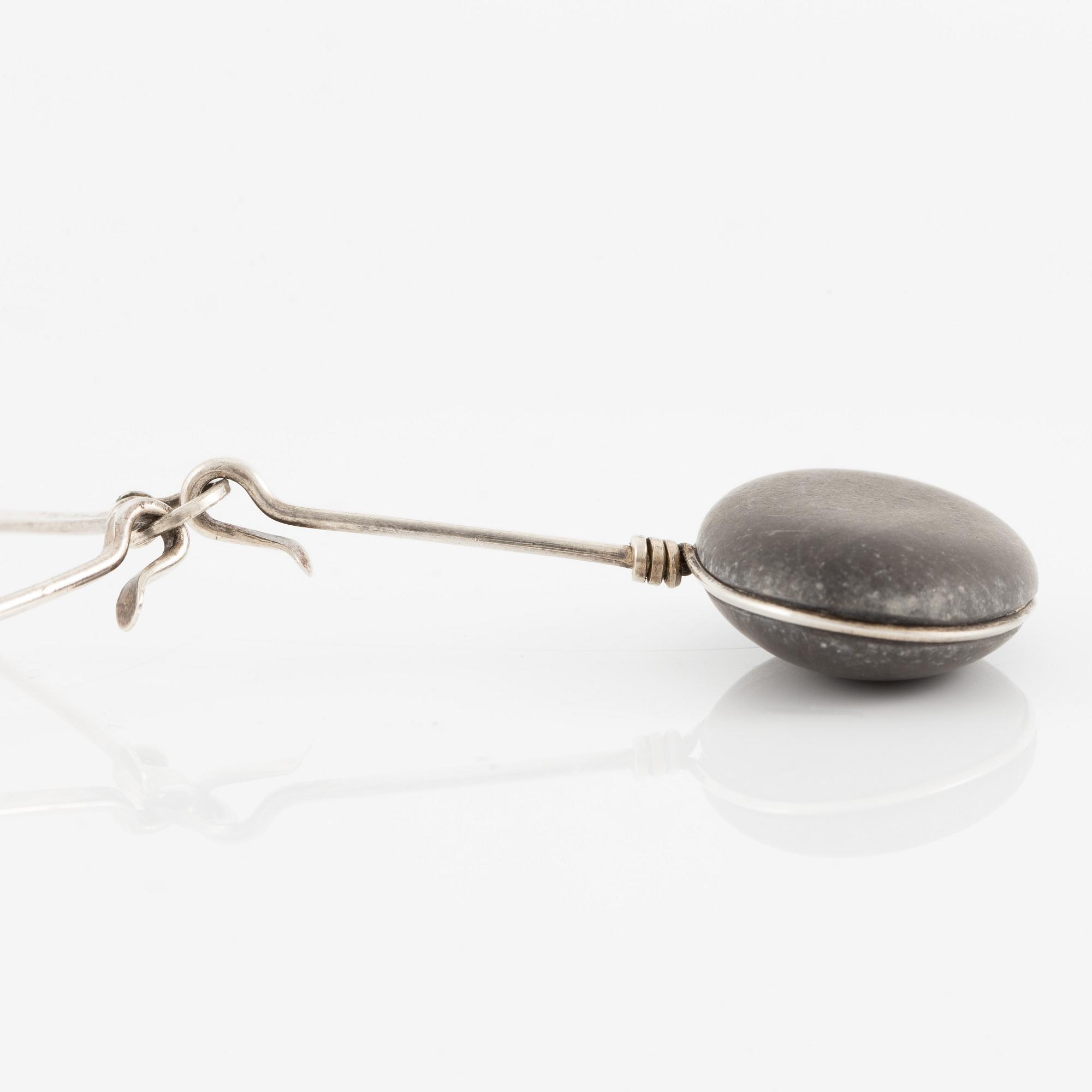 Vivianna Torun Bülow-Hübe, collier, silver med natursten.