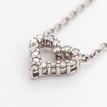Tiffany & Co, kaulakoru, "Tiffany Hearts", platinaa ja timantteja.