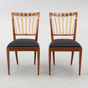 Josef Frank, Five model 1165 chairs, Svenskt Tenn.