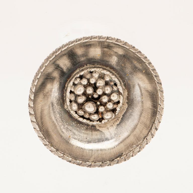 Rosa Taikon, Brosch, silver.