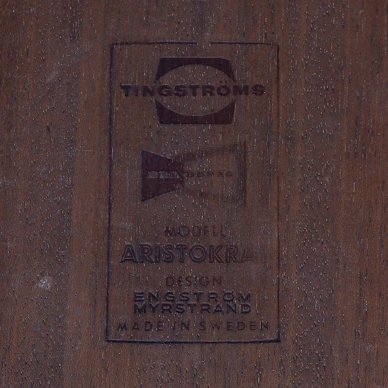 SOFFBORD, "Aristokrat", Sven Engström & Gunnar Myrstrand, Tingströms, 1900-talets mitt.