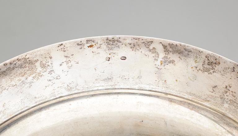 FAT, silver, otydlig stämpel, troligen Österrike-Ungern och tidigt 1900-tal. Vikt ca 840 gram.