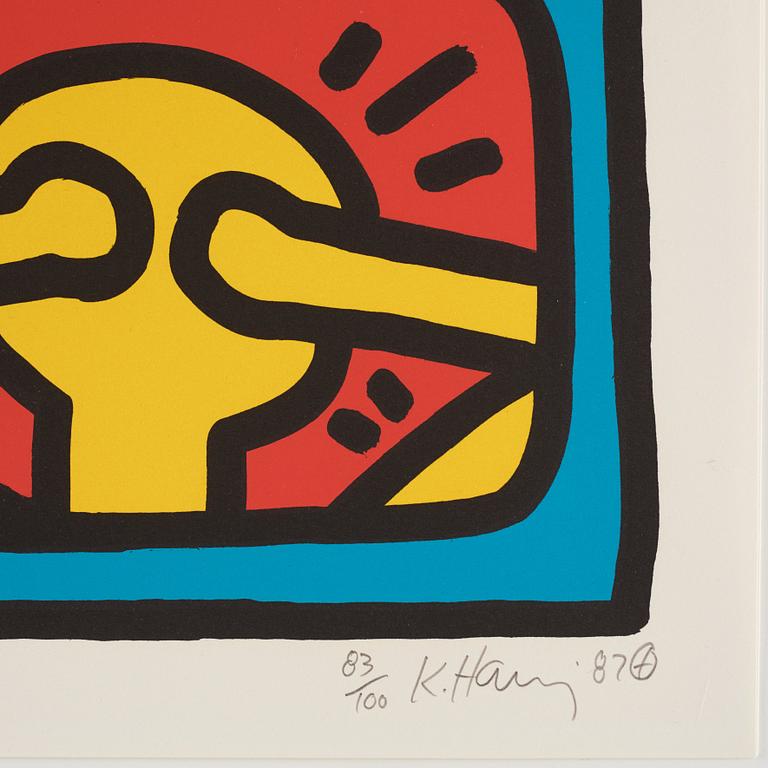 Keith Haring, Utan titel (Plate 3).