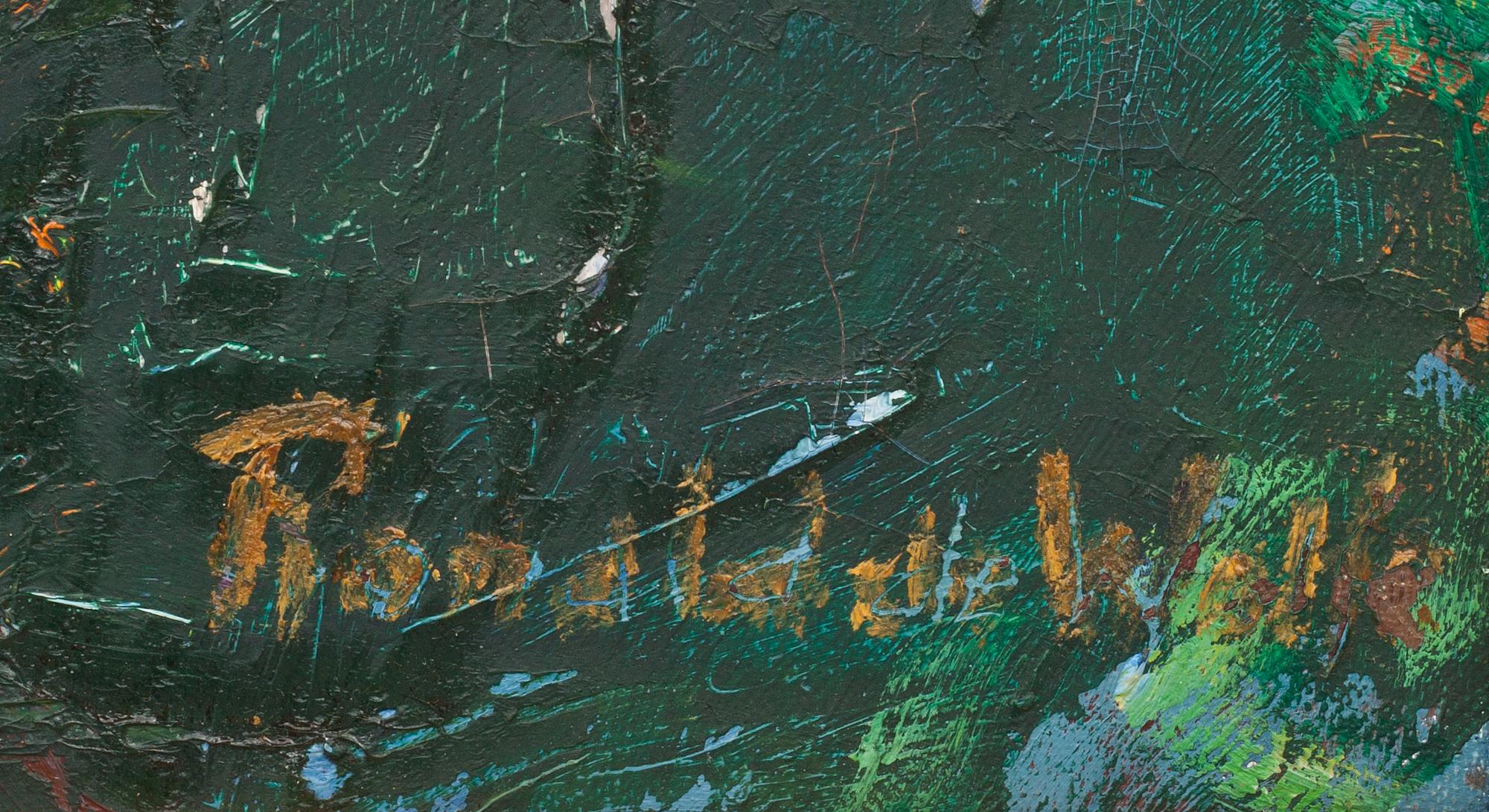 RONALD DE WOLFE, olja på duk. Signerad.