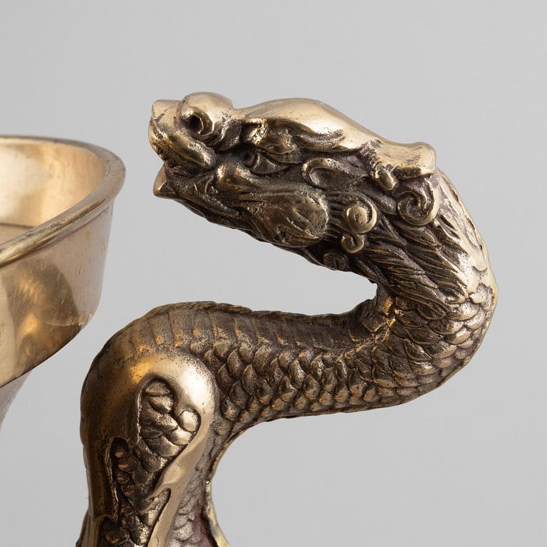 An umbrella stans/floor vase, Korea, 20th century.