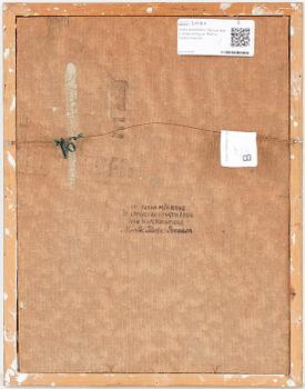 IVAN IVARSON. Olja på duk. A tergo intyg av Märta Taube-Ivarson.