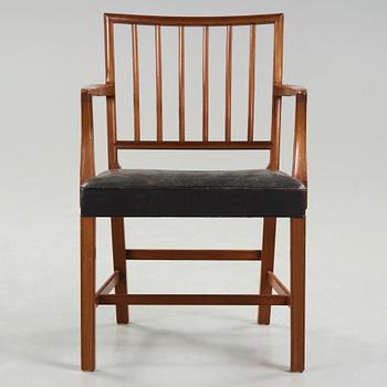 Jacob Kjaer, A Jacob Kjaer mahogany chair, Jacob Kjaer Møbelhaandvaerk, Copenhagen, Denmark ca 1960.