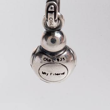 BERLOCK, "My Friend", Ole Lynggaard, Sterlingsilver.