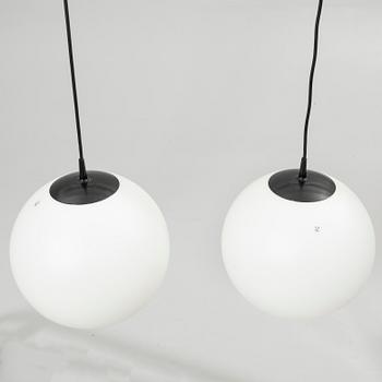 Ceiling lamps, a pair, Putzler, Germany, 20th century.