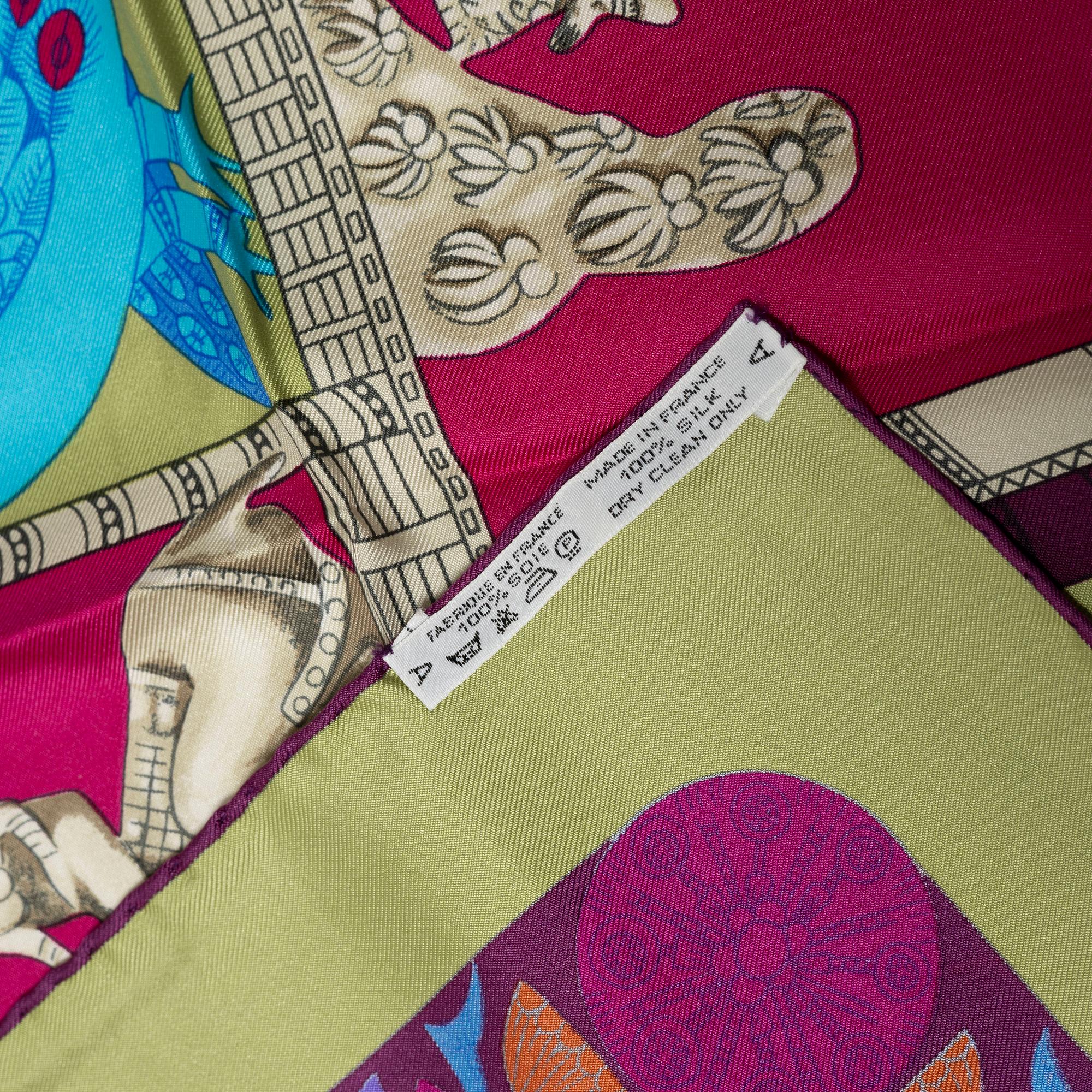 Hermès, scarf, "Torana".