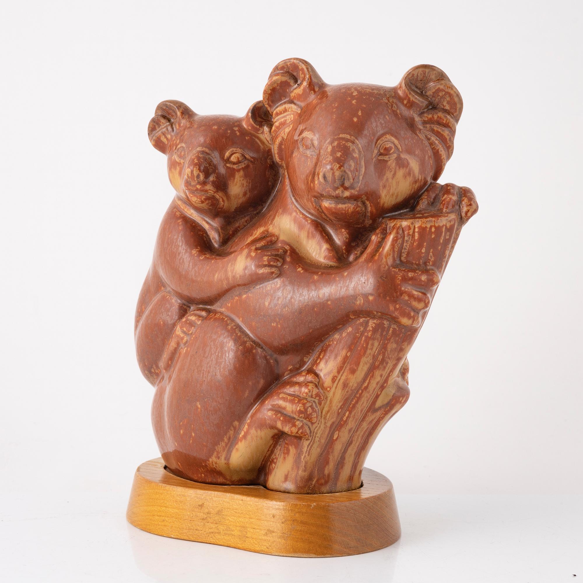 Gunnar Nylund, figuriner, 2 st, Rörstrand.