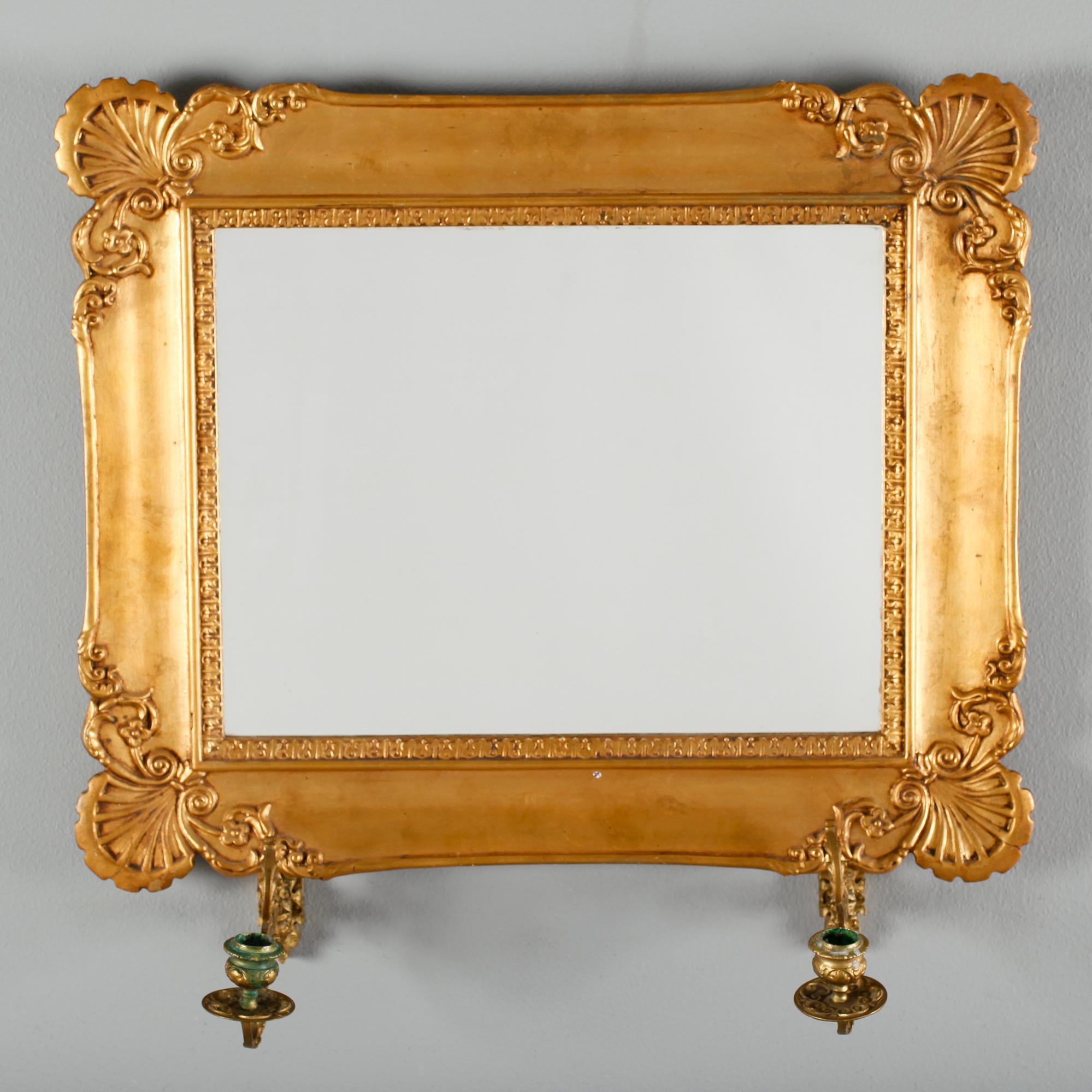 SPEGELLAMPETT, senempire, 1800-tal.