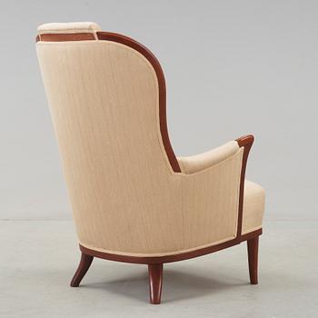 FÅTÖLJ, "Vår fru", Carl Malmsten, OH  Sjögren, 1900-talets slut.