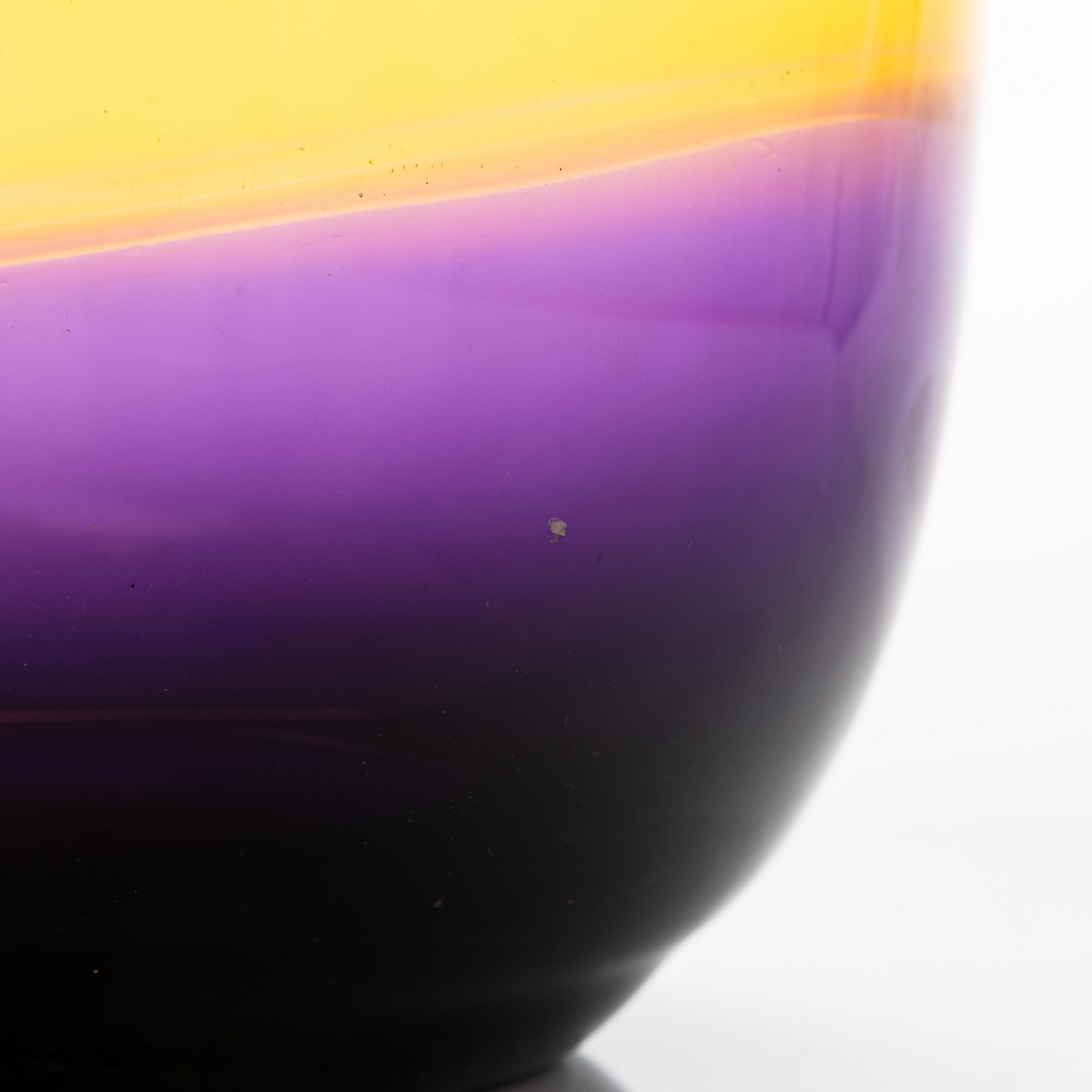 Sini Majuri, 'Orinnoro' glass sculpture, signed Sini Majuri 2021, Glass Studio Mafka&Alakoski Riihimäki.