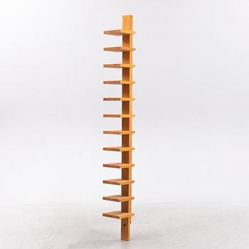 A 'Pilaster' shelf by John Kandell for Källemo, designed 1989.