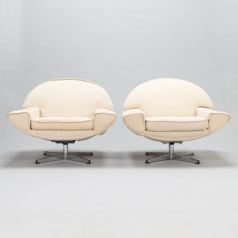 Johannes Andersen, Three-piece 1960's/70's 'Capri' sofa suite for Trensum Möbelfabrik.