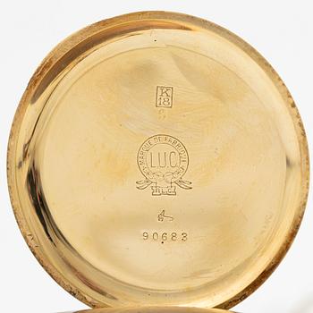 L.U.C., “Chopard”, pocket watch, hunter, 51 mm.