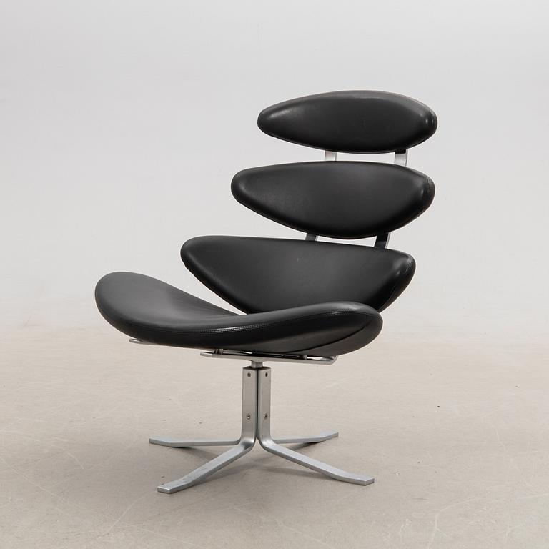 Poul Volther, armchair "Corona EJ 5" for Erik Jørgensen/Fredericia Furniture, Denmark 21st century.