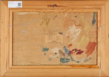 RIKARD LINDSTRÖM, olja på pappannå, signerad och daterad 1920.