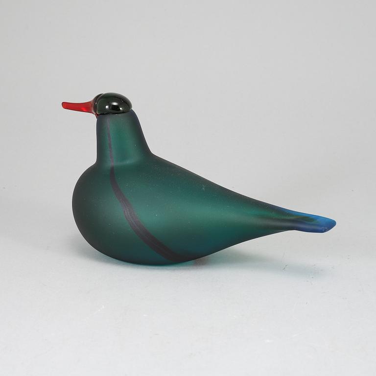 OIVA TOIKKA, lasilintu, Matte Green Lapwing 2006, O. Toikka Nuutajärvi.