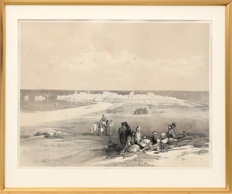 David Roberts after, tinted lithograph, London 1843.