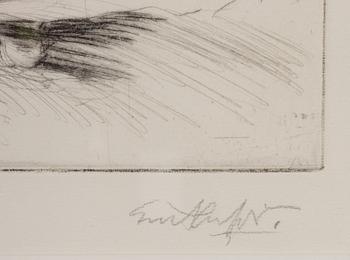 Evert Lundquist, Bordet.