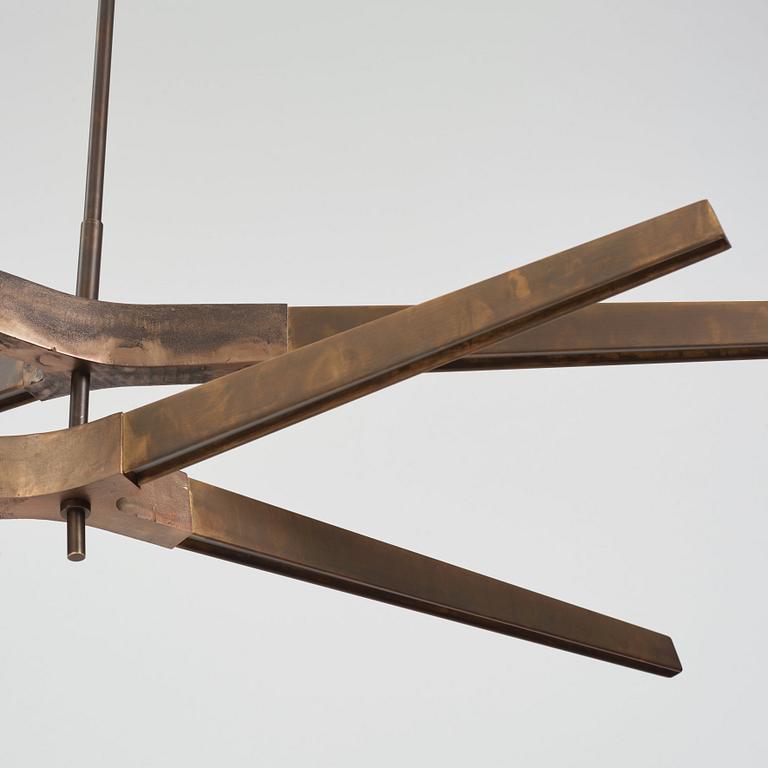 Massimo Castagna, a "Starlight" ceiling lamp, Henge, Italy post 2018.
