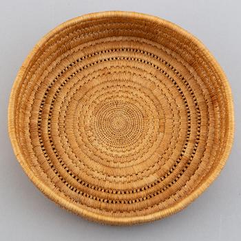 Ellen Kitok-Andersson, a Sami root cheese mold.