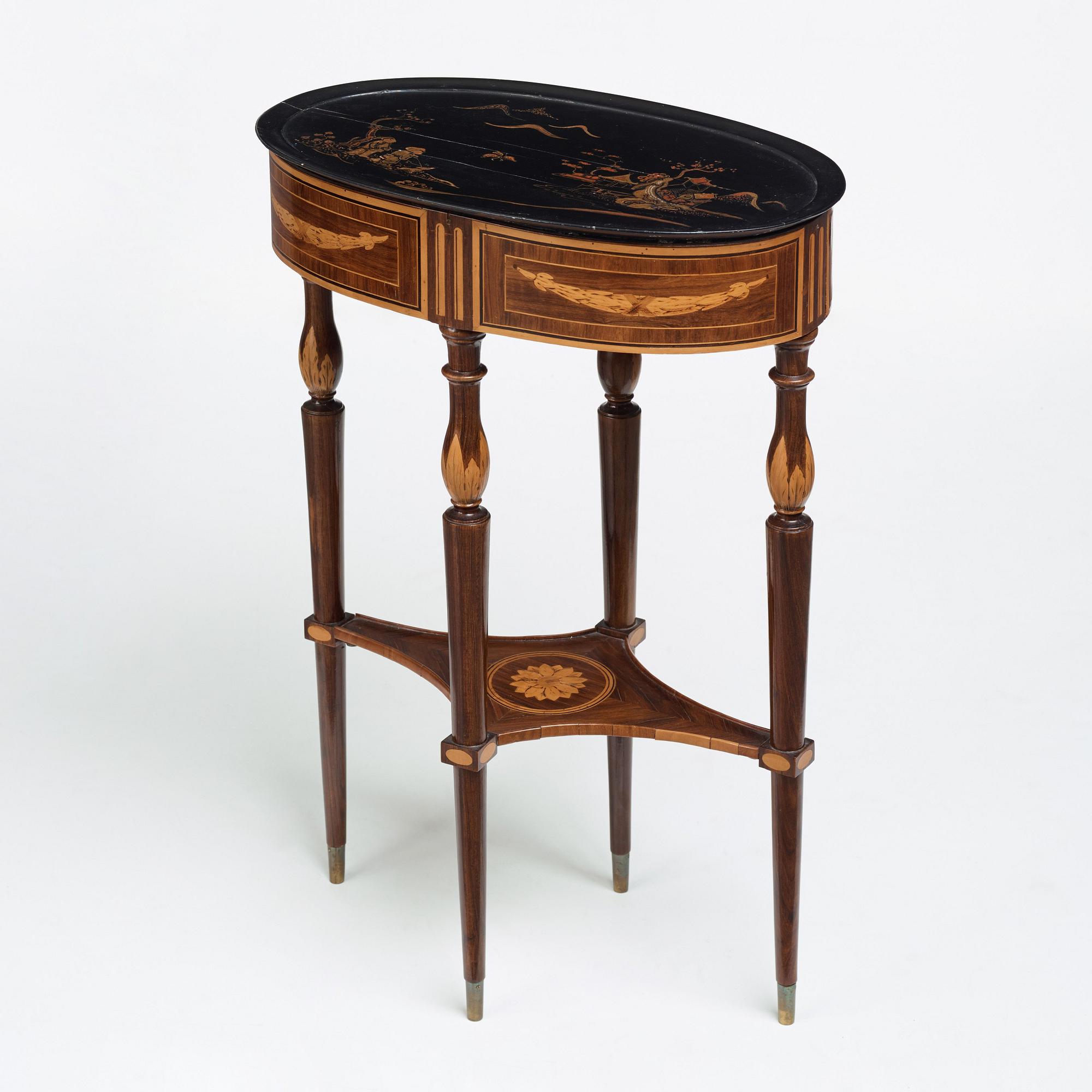 BORD, av Georg Haupt (mästare i Stockholm 1770-1784), ej signerat, Gustavianskt.