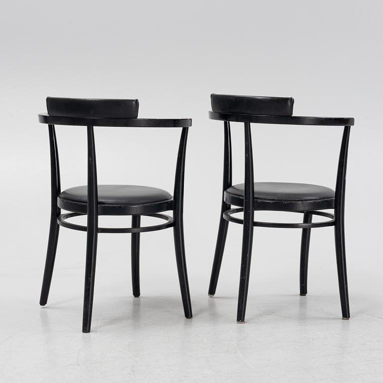Åke Axelsson, a set of five 'Bohem' chairs, Gemla, 1989.