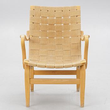 Bruno Mathsson, Armchair, "Eva", Firma Karl Mathsson, Värnamo, Sweden 1972.