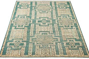 A modern design Moroccan carpet, a. 309 x 204 cm.