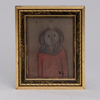 NIKOLAI LEHTO, olja på skiva, signerad.
