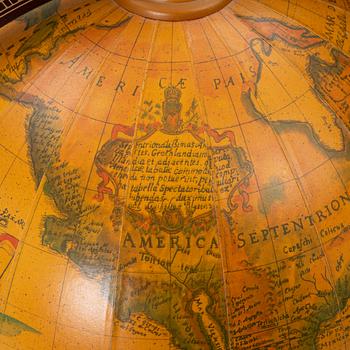 Bar globe, late 20th century.