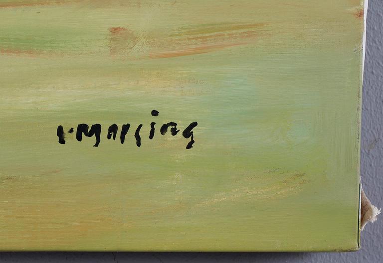IVAR MORSING, oil on canvas, signed.