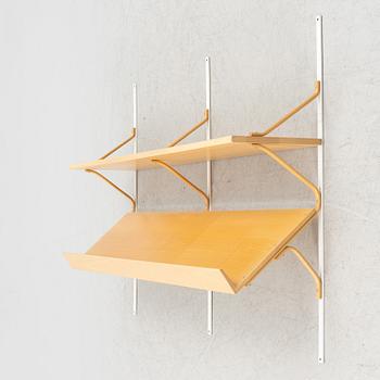 Bruno Mathsson, wall a shelf, Bruno Mathsson International, Värnamo, second half of the 20th century.