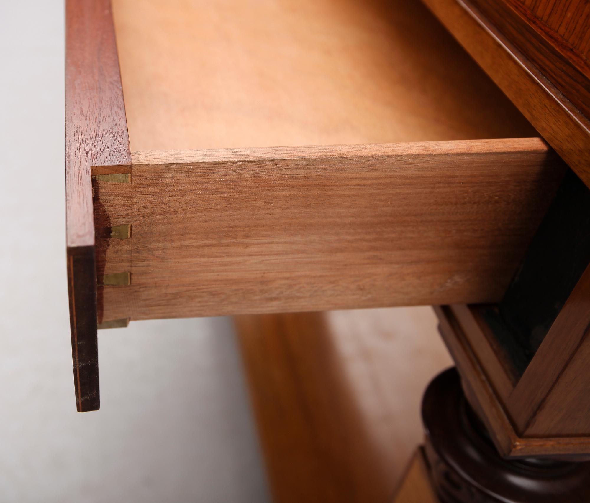 SKRIVSEKRETÄR, troligen Reimers Möbler, Mjölby, art déco, 1900-talets första hälft.