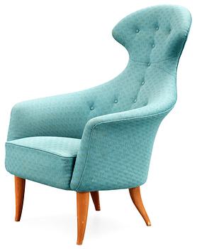 A Kerstin Hörlin-Holmquist 'Stora Eva' armchair, Nordiska Kompaniet, Nyköping 1950's-60's.