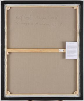 Ralf Arzt, "Trompe l'oeil Hommage à Fontana 2.0 V".