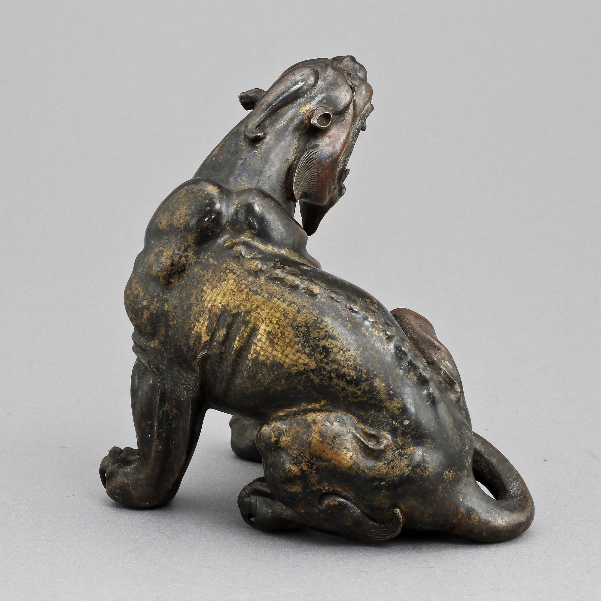 FIGURIN, brons, Kina, 1900-tal.