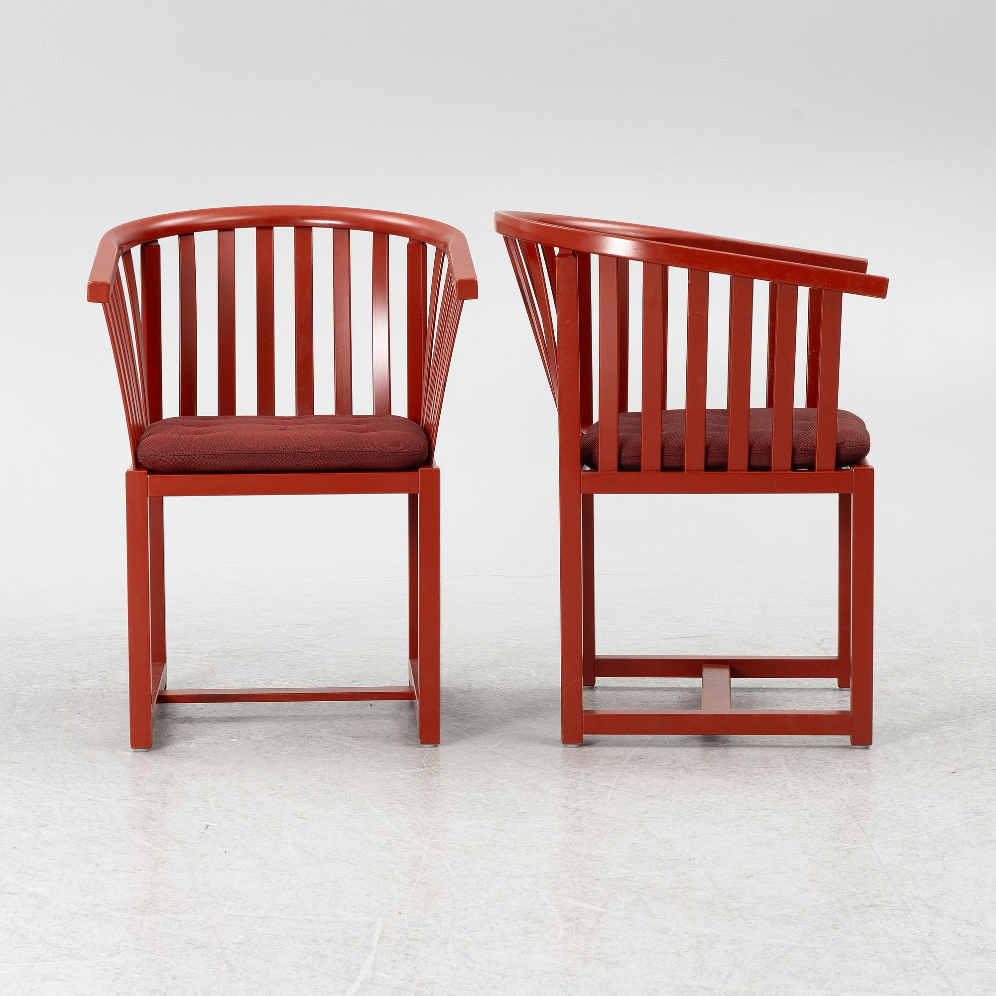 Åke Axelsson, armchairs, 8 pcs, "Vaxholmaren", Gärsnäs, 2019.