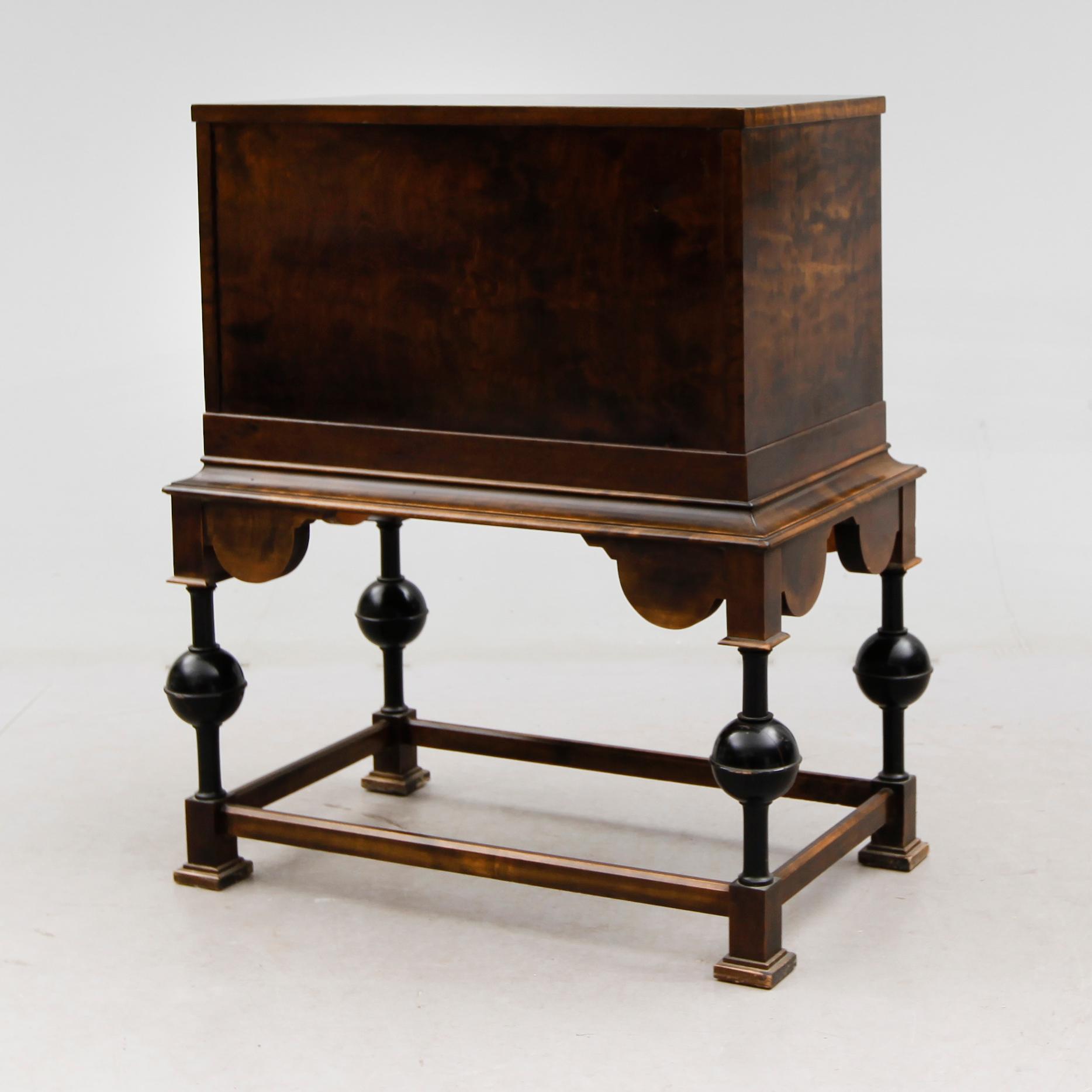 BESTICKSCHATULL, 1930-tal.