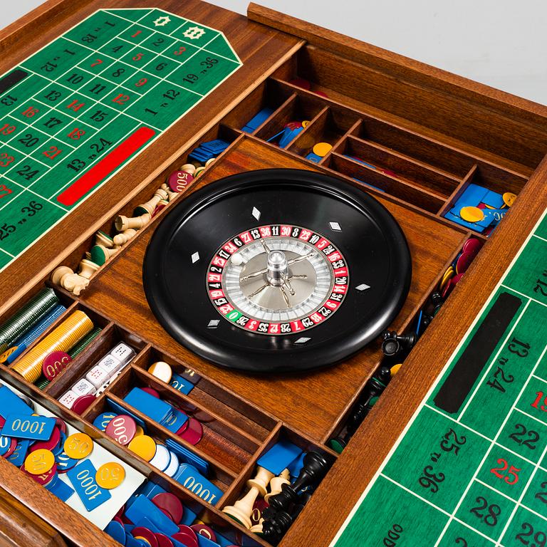 A mid 20th century games table.