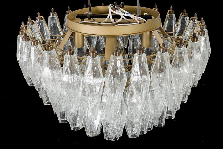 A CARLO SCARPA CEILING LAMP, Murao, Italy.