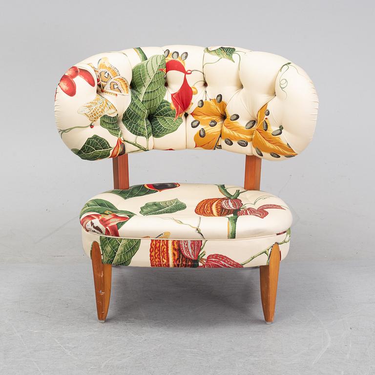 Otto Schulz, an easy chair 'Schulz', JIO möbler, Jönköping. Second half of the 20th century.