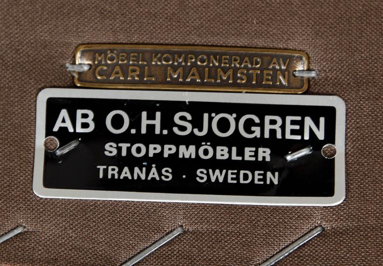 FÅTÖLJ, "Husmor", Carl Malmsten.